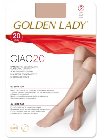 GOLDEN LADY GAMBALETTO CIAO 20 DEN