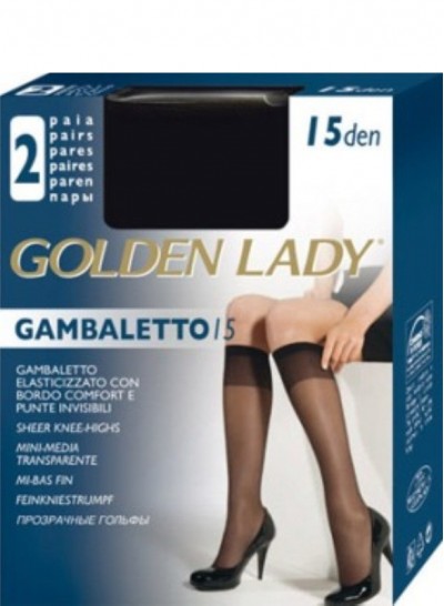 GOLDEN LADY GAMBALETTO 15 DEN