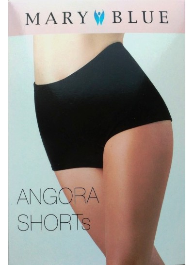 MARY BLUE ANGORA SHORTs