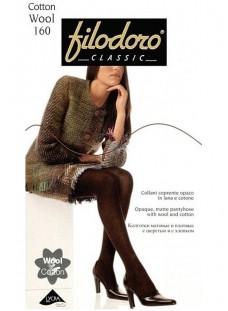 Женские колготки из шерсти FILODORO COTTON WOOL 160 DEN