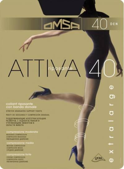 OMSA ATTIVA 40 DEN EXTRALARGE